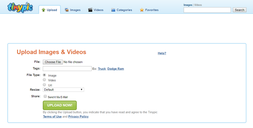 Tiny Pic - Best Online Photo Storage Websites Review | Skylum Blog