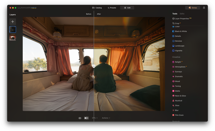 How to Make a Picture Look Like a Polaroid In Luminar Neo?(8) | Skylum Blog