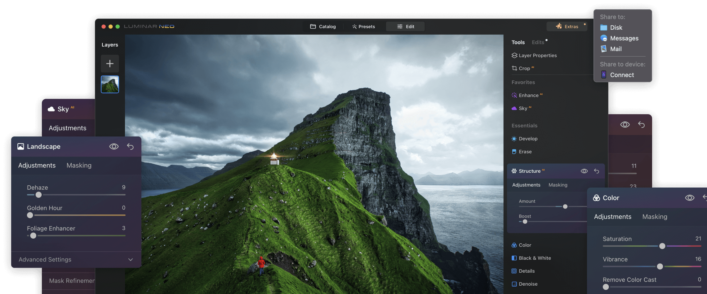 Luminar Neo vs Adobe Photoshop: Alternative for Photo Editors(7)